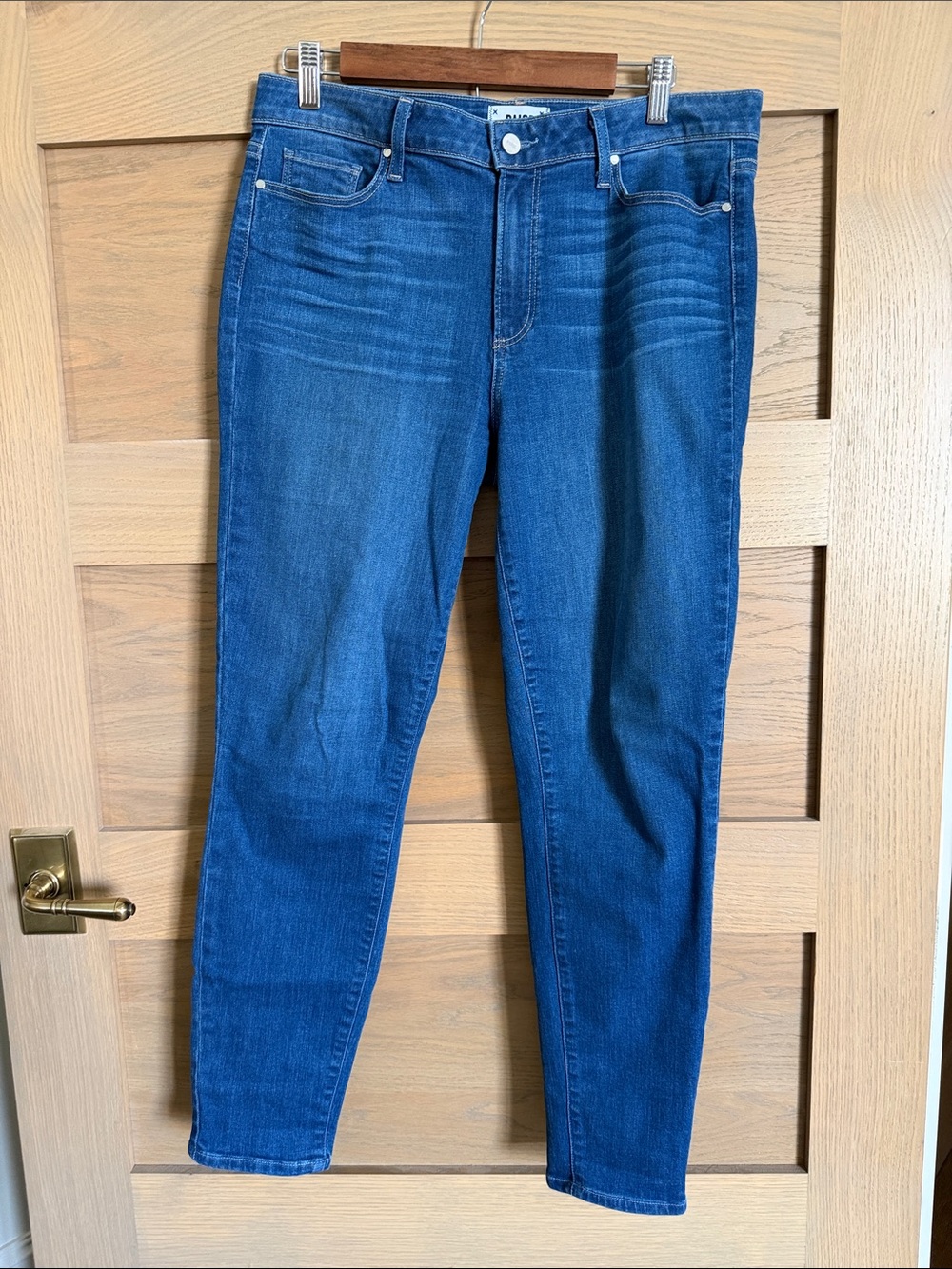Paige Hoxton Ankle Women's mid Blue Jeans